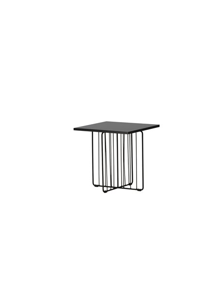 Soffbord Dayton, 40 × 40 cm, Svart
