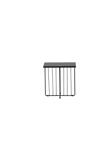 Soffbord Dayton, 40 × 40 cm, Svart