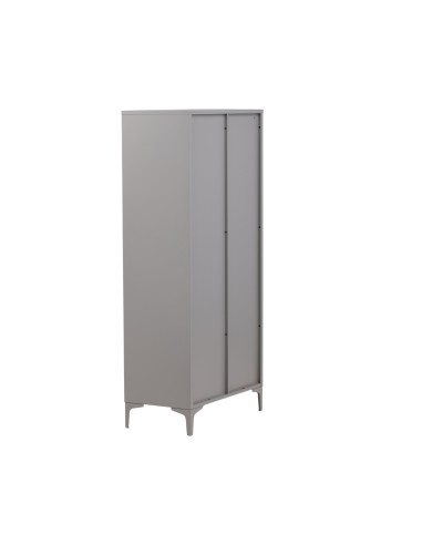 Garderob Piring, 85 cm, Ljusgrå