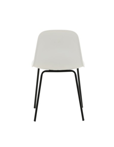Matstol Arctic, Vit/Svart