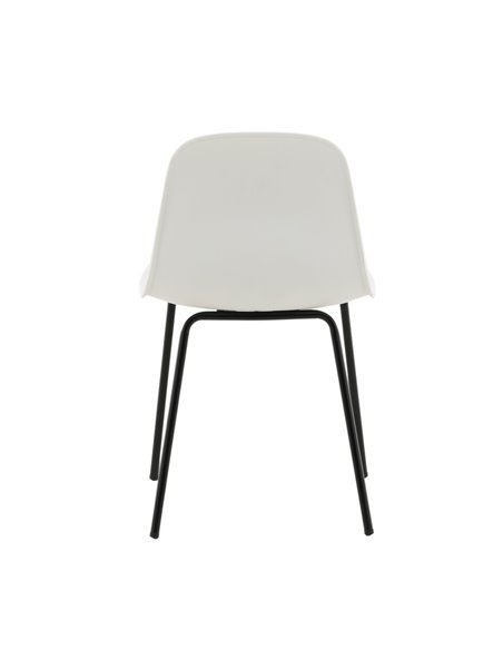 Matstol Arctic, Vit/Svart