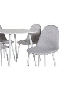 Matgrupp Plaza med Polar matstolar 2