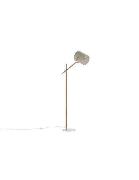 Golvlampa Dennis, Beige