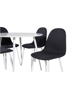 Matgrupp Plaza med Polar matstolar 2
