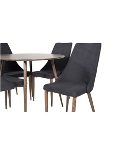 Matgrupp Plaza med Leone matstolar 2