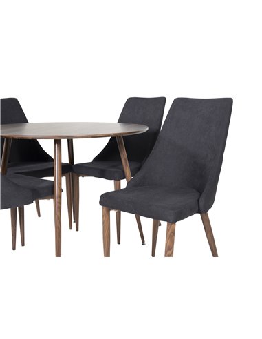Matgrupp Plaza med Leone matstolar