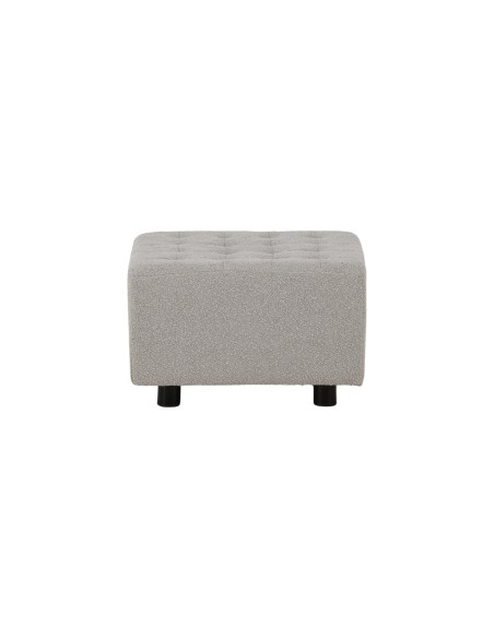 Fåtölj Bowie Puff, 51 × 51 cm, Light Grey