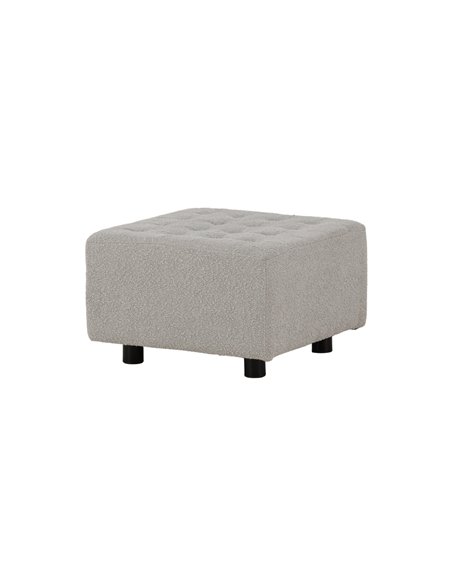 Fåtölj Bowie Puff, 51 × 51 cm, Light Grey