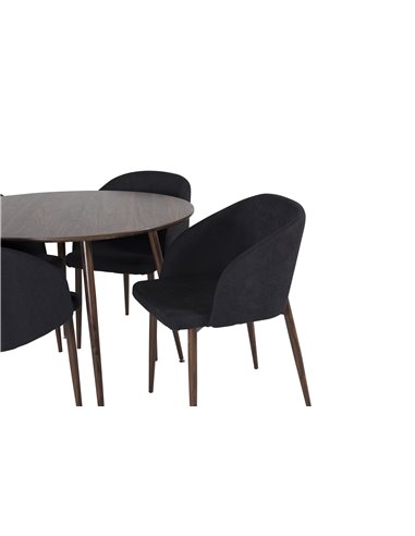 Matgrupp Plaza med Arch matstolar