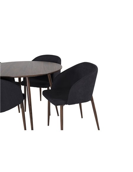 Matgrupp Plaza med Arch matstolar