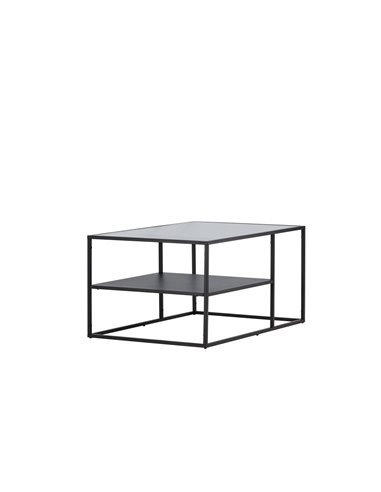 Soffbord Campinas, 60 × 90 cm, Svart