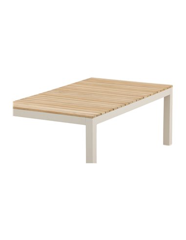 Soffbord Brasilia, 120 × 60 cm, Beige