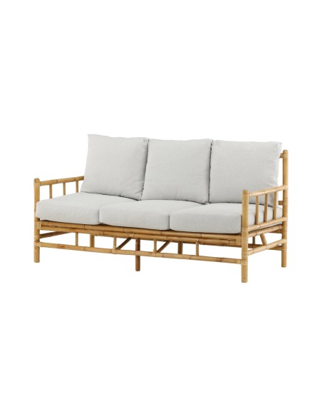 3-sitssoffa Cane 3-Sits, Natur