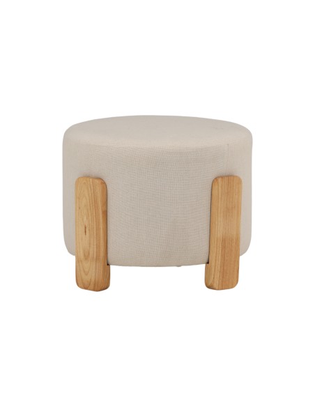 Fåtölj Coffey Ottoman, Vit