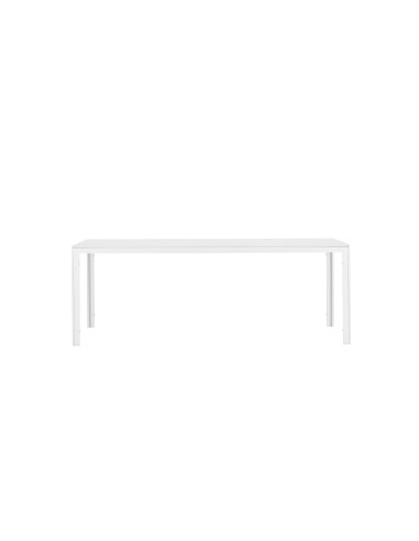 Matbord Break, 205 × 90 cm, Vit