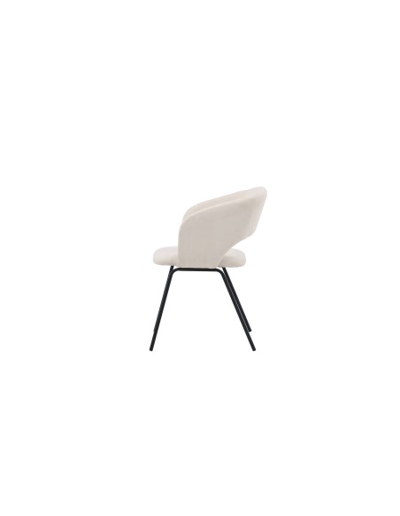 Matstol Day, Offwhite/Svart