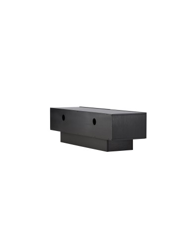TV-bänk Cuenca, 160 cm, Svart