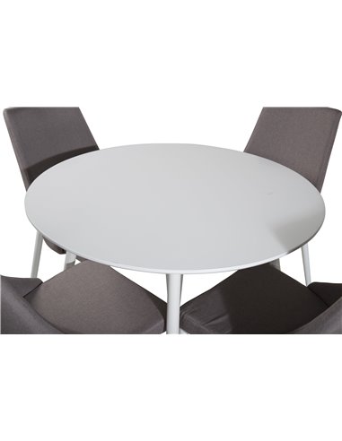 Matgrupp Plaza med Leone matstolar