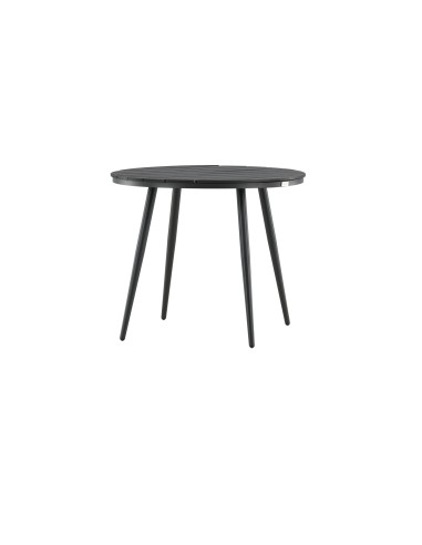 Runt matbord Break, Ø90 cm, Svart