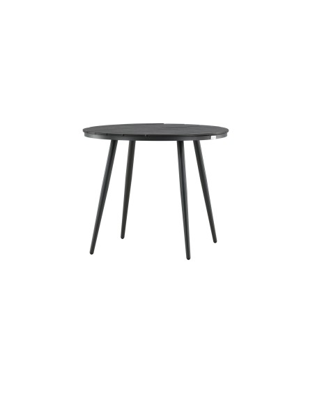 Runt matbord Break, Ø90 cm, Svart