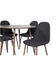 Matgrupp Plaza med Polar matstolar 2