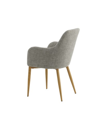 Matstol Comfort, Grå/Natur