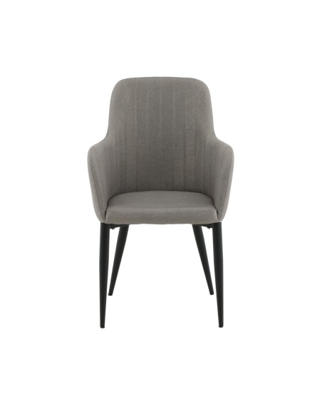 Matstol Comfort, Grå/Svart