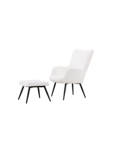 Fåtölj Como, 72 × 78 cm, Vit