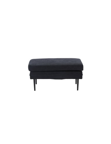 Fåtölj Boom Ottoman, 90 × 70 cm, Svart
