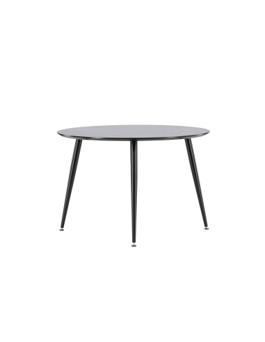 Runt matbord Dipp, Ø115 cm, Svart