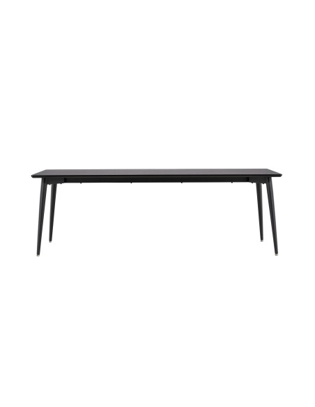 Matbord Ellis, 230 × 85 cm, Svart