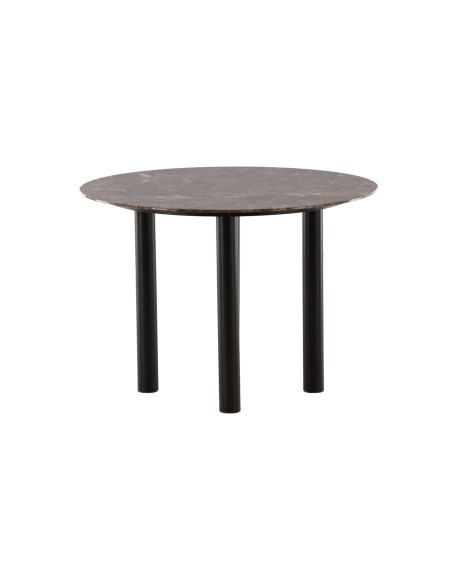 Runt matbord Havsten, Ø106 cm, Svart