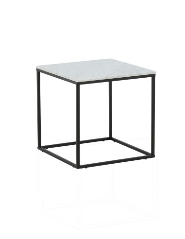 Sidobord Estelle Bord, 50 × 50 cm, Svart