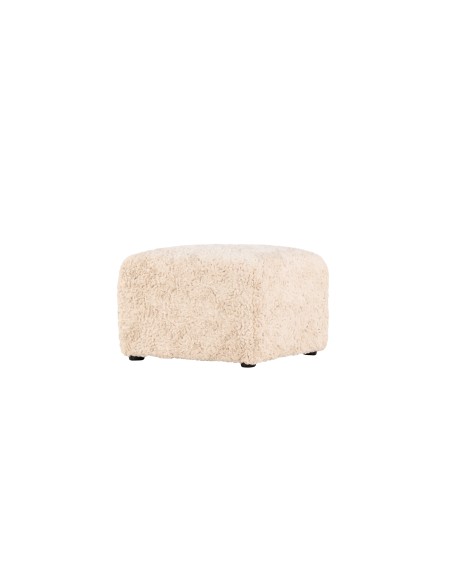 Fåtölj Frankie Puff, 50 × 50 cm, Beige