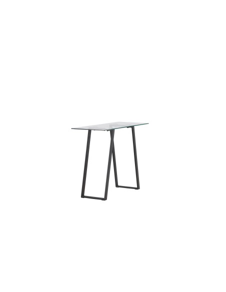 Sidobord Horten Skrivbord, 100 × 40 cm, Svart