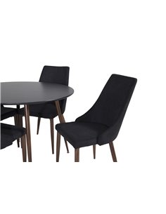 Matgrupp Plaza med Leone matstolar 2