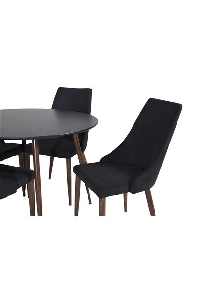 Matgrupp Plaza med Leone matstolar