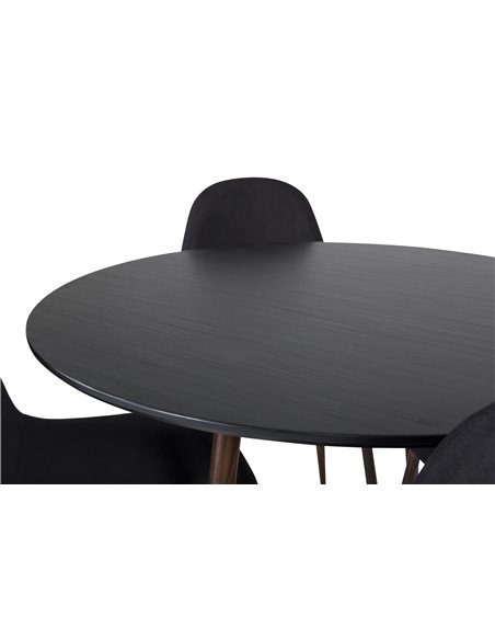 Matgrupp Plaza med Polar matstolar