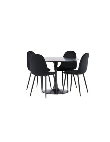 Matgrupp Glade med Polar matstolar