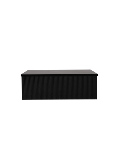 Soffbord Lenox, 90 × 90 cm, Svart