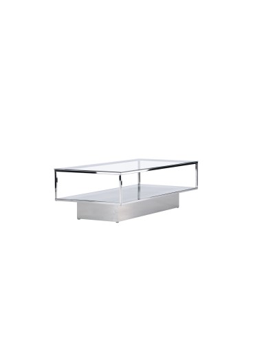 Soffbord Maglehem, 130 × 60 cm, Transparent