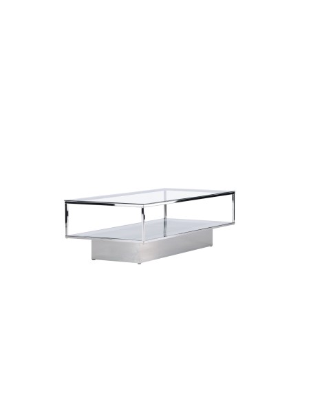 Soffbord Maglehem, 130 × 60 cm, Transparent
