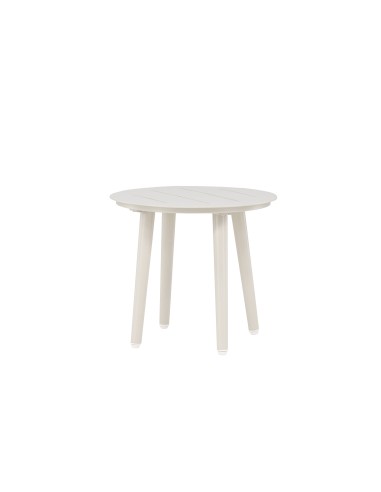 Runt sidobord Lina, Ø40 cm, Beige