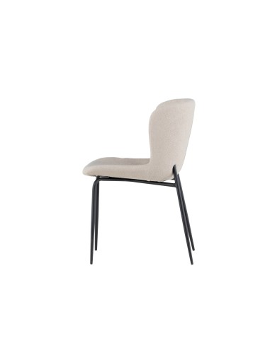 Matstol Modesto, Beige/Svart