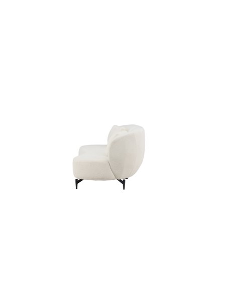 3-sitssoffa Luna 3-Sits, Vit