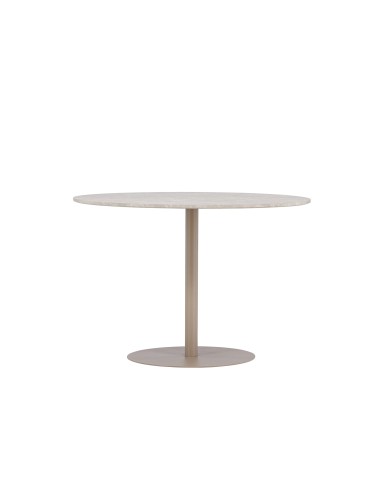 Runt matbord Lycke, Ø110 cm, Beige