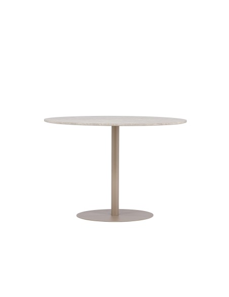 Runt matbord Lycke, Ø110 cm, Beige