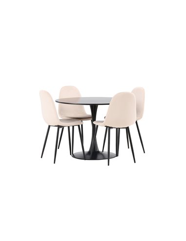 Matgrupp Glade med Polar matstolar