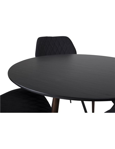 Matgrupp Plaza med Gemma matstolar
