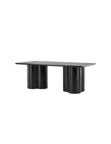 Matbord Olivia, 210 × 100 cm, Svart